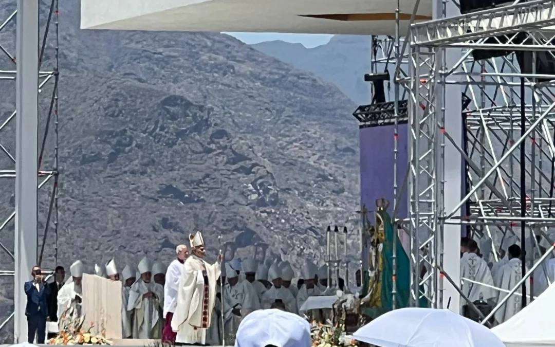 La comunidad de San Matías en la visita del Papa León XIV a Tenerife